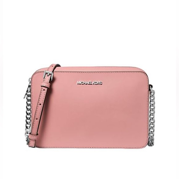 Michael Kors Jet Set Item Large East West Zip Crossbody Leather Primrose 
NWT - Picture 3 of 16